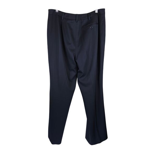 Brooks Brothers 100% Wool Fully Lined Black Business Work Women's Pants 14 - Picture 3 of 4